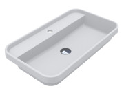 Раковина для ванной Miraggio Ocean 700 70х40 см Mirasoft белый матовый 8813682