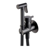 Гігієнічний душ із змішувачем Huber Tratto Evo чорний матовий TV00795540