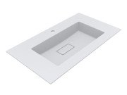 Раковина для ванной Miraggio Erica 900 90х50 см Mirasoft белый матовый 8813494