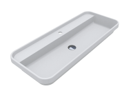 Раковина для ванної Miraggio Ocean 1000 100х40 см Mirasoft білий матовий 8813864