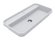 Раковина для ванної Miraggio Ocean 800 80х40 см Mirasoft білий матовий 8813824