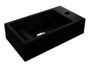 Раковина для ванной Miraggio Faro L 40,8х22,7 см Mirastonе black shine 0002537