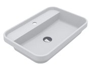 Раковина для ванної Miraggio Ocean 600 60х40 см Mirasoft білий матовий 8813903