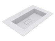 Раковина для ванной Miraggio Erica 800 80х50 см Mirasoft белый матовый 8813356