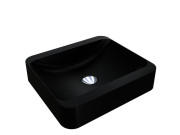 Раковина для ванной Miraggio Geneva 450 44,5х39,5 см Mirastonе black shine 8813464