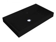 Раковина для ванной Miraggio Varna 700 69,4х41,8 см Mirastonе black shine 0002616