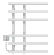 Электрический полотенцесушитель Deffi Atena П6 150х700 левое подключение белый A.AT.70.15.6.E.W.L.4