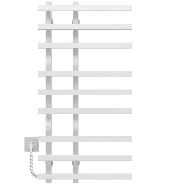 Электрический полотенцесушитель Deffi Atena П9 150х1000 левое подключение белый A.AT.100.15.9.E.W.L.4