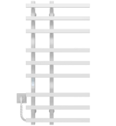 Электрический полотенцесушитель Deffi Atena П9 150х1000 левое подключение белый A.AT.100.15.9.E.W.L.4