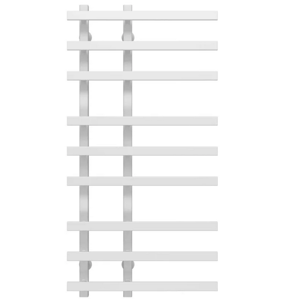 Сушка для рушників водяна Deffi Atena П9 150х1000 нижнє підключення білий A.AT.100.15.9.W.A