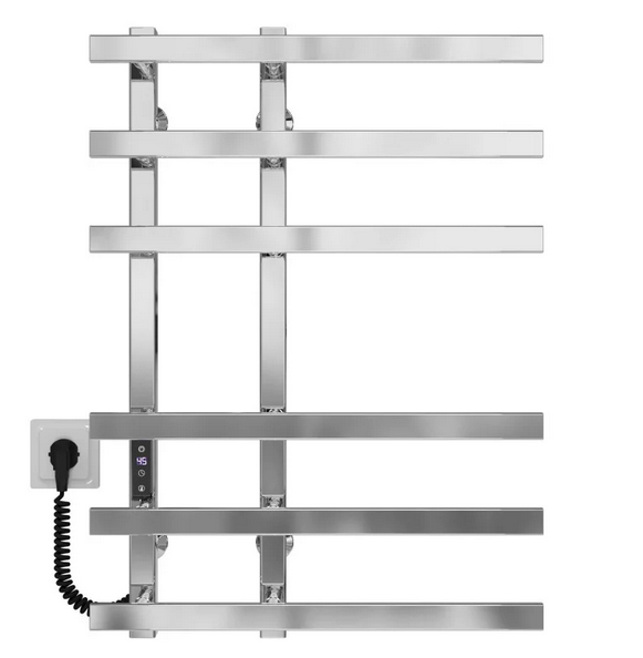 Електрична сушка для рушників Deffi Atena П6 150х700 ліве підключення хром A.AT.70.15.6.E.C.L.2