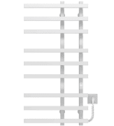 Електрична сушка для рушників Deffi Atena П9 150х1000 праве підключення білий A.AT.100.15.9.E.W.R.4