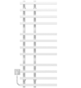 Електрична сушка для рушників Deffi Atena П12 150х1200 ліве підключення білий A.AT.120.15.12.E.W.L.4