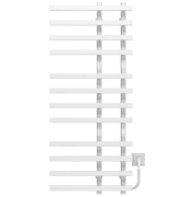 Електрична сушка для рушників Deffi Atena П12 150х1200 праве підключення білий A.AT.120.15.12.E.W.R.4