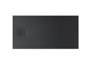 Душовий піддон Roca Magma 100х70 см штучний камінь чорний APE013E82BC03400