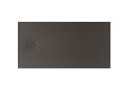 Душевой поддон Roca Magma 100х70 см искусственный камень кофейный APE013E82BC03660