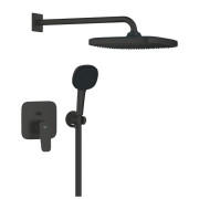 Душева система прихованого монтажу Grohe Cubeo із Tempesta 250 чорний матовий 1053362430