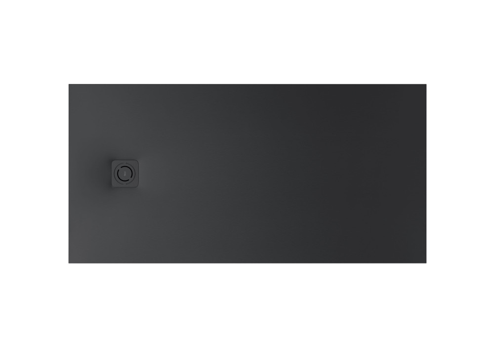 Душовий піддон Roca Magma 180х80 см штучний камінь чорний APE0170832003400