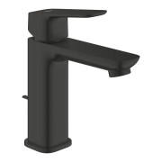 Смеситель для раковины Grohe Cubeo однорычажный с донным клапаном черный матовый 1017562430