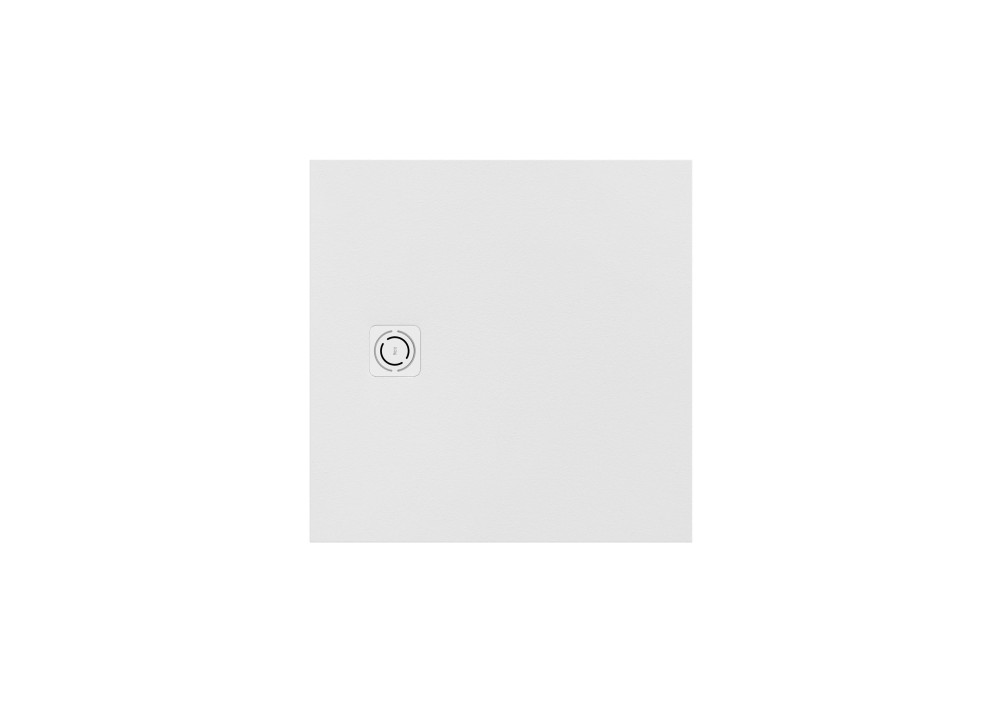 Душовий піддон Roca Magma 90х90 см штучний камінь білий APE0138438403100