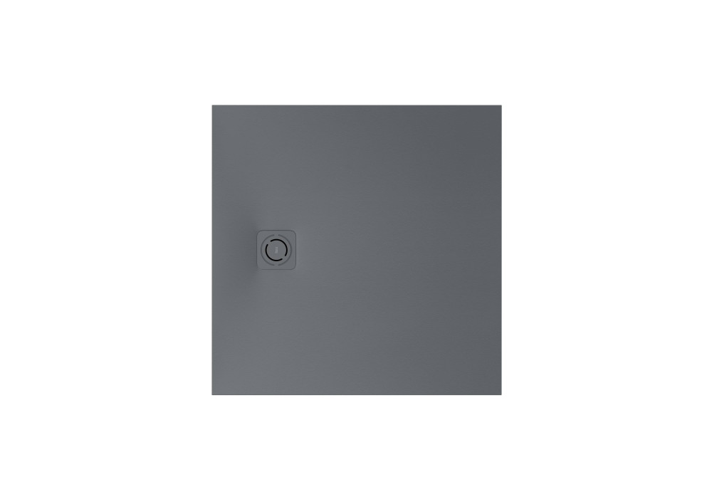Душовий піддон Roca Magma 90х90 см штучний камінь графіт APE0138438403200