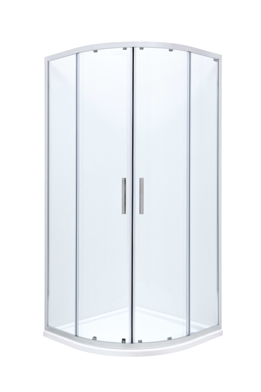Душовий куточок Roca Town-N 80х80 см прозоре скло/профіль хром AMP2508012M