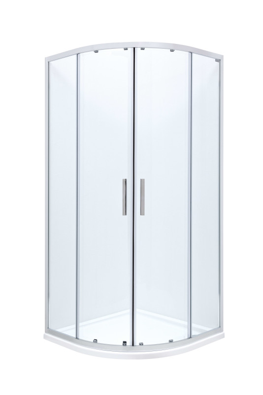 Душовий куточок Roca Town-N 90х90 см прозоре скло/профіль хром AMP2509012M