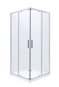 Душевой уголок Roca Town-N 80х80 см прозрачное стекло/профиль хром AMP2608012M