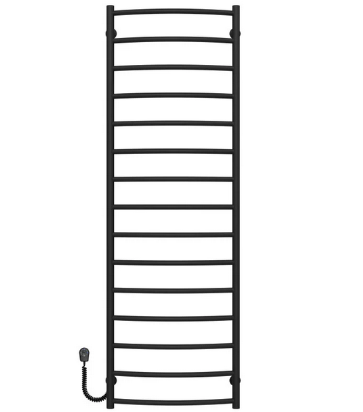 Електросушарка для рушників Deffi Класик П15 500х1600 ліве підключення чорний C.DK.160.50.15.E.B.L.5