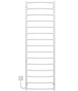 Электрический полотенцесушитель Deffi Классик П15 500х1600 левое подключение WD03 белый C.DK.160.50.15.E.W.L.3
