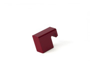 Крючок для полотенцесушителя TERMA ZIP H 10 мм красное вино WRWZIP008KRWE