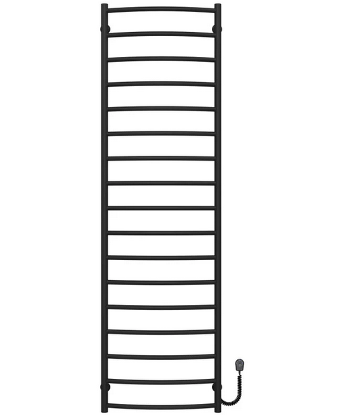 Электрический полотенцесушитель Deffi Классик П17 500х1800 правое подключение черный C.DK.180.50.17.E.B.R.5