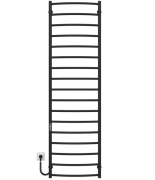 Электрический полотенцесушитель Deffi Классик П17 500х1800 левое подключение JD03 черный C.DK.180.50.17.E.B.L.1