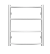 Полотенцесушитель водяной Deffi Классик П4 400х500 нижнее подключение белый C.DK.50.40.4.W.A