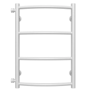 Сушка для рушників водяна Deffi Класик П4 400х600 бічне ліве підключення білий C.DK.60.40.4.W.B