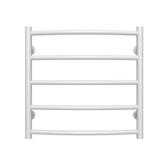 Сушка для рушників водяна Deffi Класик П5 500х500 нижнє підключення білий C.DK.50.50.5.W.A