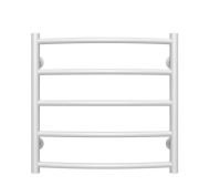 Сушка для рушників водяна Deffi Класик П5 500х500 нижнє підключення білий C.DK.50.50.5.W.A