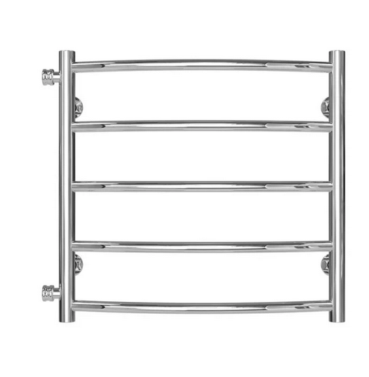Полотенцесушитель водяной Deffi Классик П5 500х500 боковое левое подключение хром C.DK.50.50.5.C.B