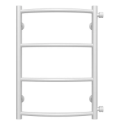 Сушка для рушників водяна Deffi Класик П4 400х600 бічне праве підключення білий C.DK.60.40.4.W.C