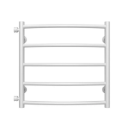 Сушка для рушників водяна Deffi Класик П5 500х500 бічне ліве підключення білий C.DK.50.50.5.W.B