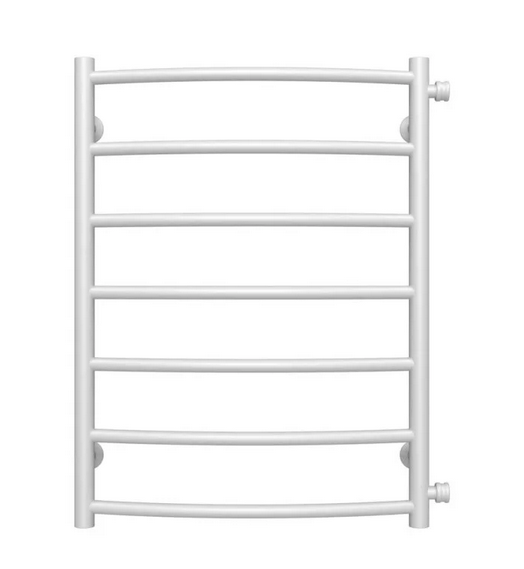 Полотенцесушитель водяной Deffi Классик П7 500х700 боковое правое подключение белый C.DK.70.50.7.W.C