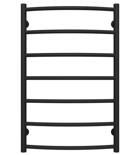 Сушка для рушників водяна Deffi Класик П7 500х800 нижнє підключення чорний C.DK.80.50.7.B.A