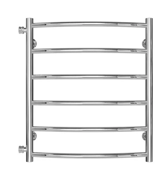 Сушка для рушників водяна Deffi Класик П6 500х600 бічне ліве підключення хром C.DK.60.50.6.C.B