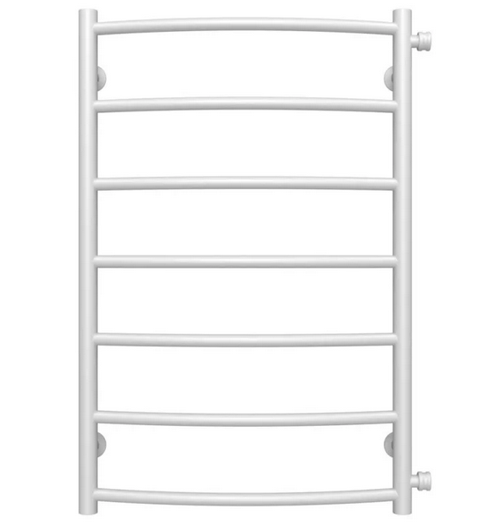 Полотенцесушитель водяной Deffi Классик П7 500х800 боковое правое подключение белый C.DK.80.50.7.W.C