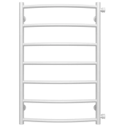 Полотенцесушитель водяной Deffi Классик П7 500х800 боковое правое подключение белый C.DK.80.50.7.W.C