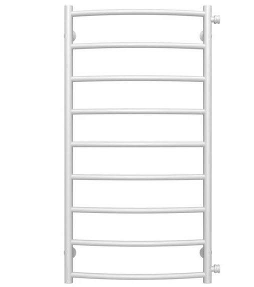 Полотенцесушитель водяной Deffi Классик П9 500х1000 боковое правое подключение белый C.DK.100.50.9.W.C