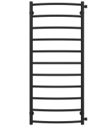 Полотенцесушитель водяной Deffi Классик П11 500х1200 боковое правое подключение черный C.DK.120.50.11.B.C