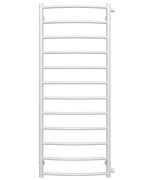 Полотенцесушитель водяной Deffi Классик П12 500х1300 боковое правое подключение белый C.DK.130.50.12.W.C