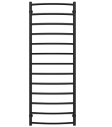 Полотенцесушитель водяной Deffi Классик П13 500х1400 нижнее подключение черный C.DK.140.50.13.B.A