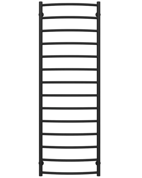 Полотенцесушитель водяной Deffi Классик П14 500х1500 нижнее подключение черный C.DK.150.50.14.B.A